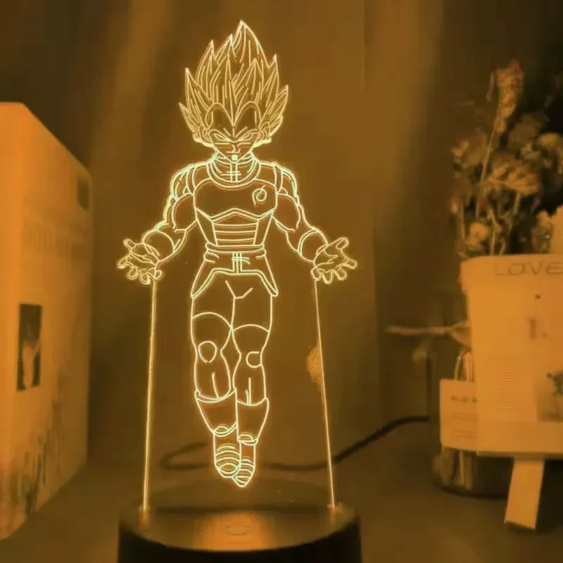 Dragon Ball Z Action Figures Night Light