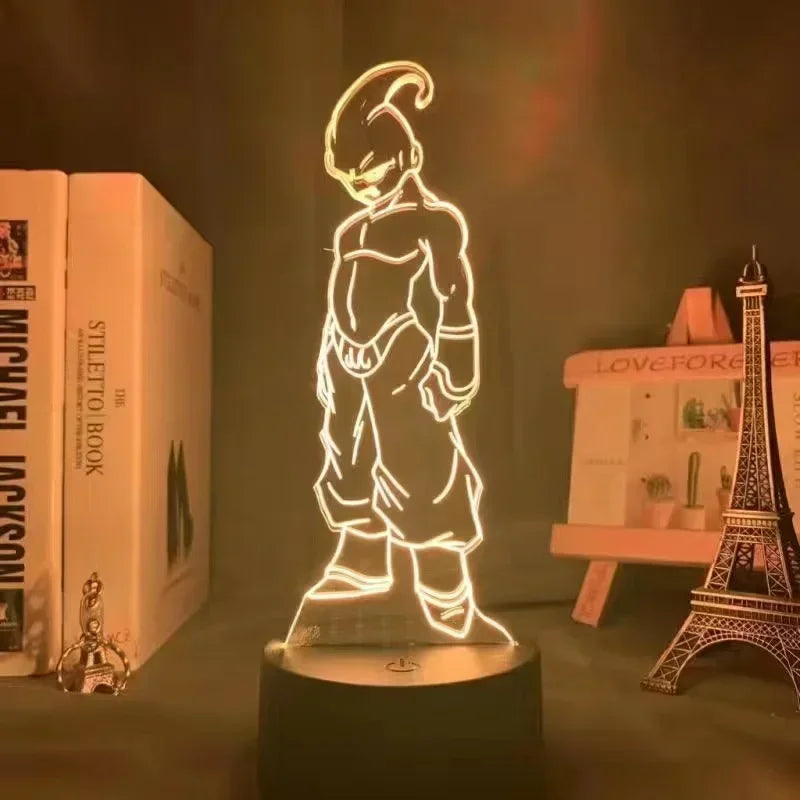 Dragon Ball Z Action Figures Night Light