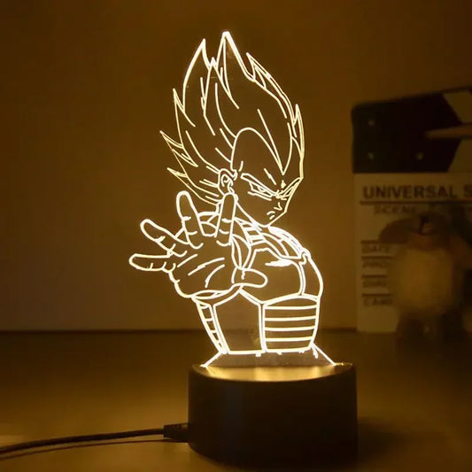 Dragon Ball Z Action Figures Night Light